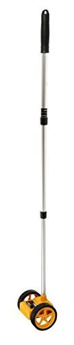 Johnson Level 1826-2004 Metric Structo-Cast Dual Measuring Wheel 33.3 cm. by Johnson Level
