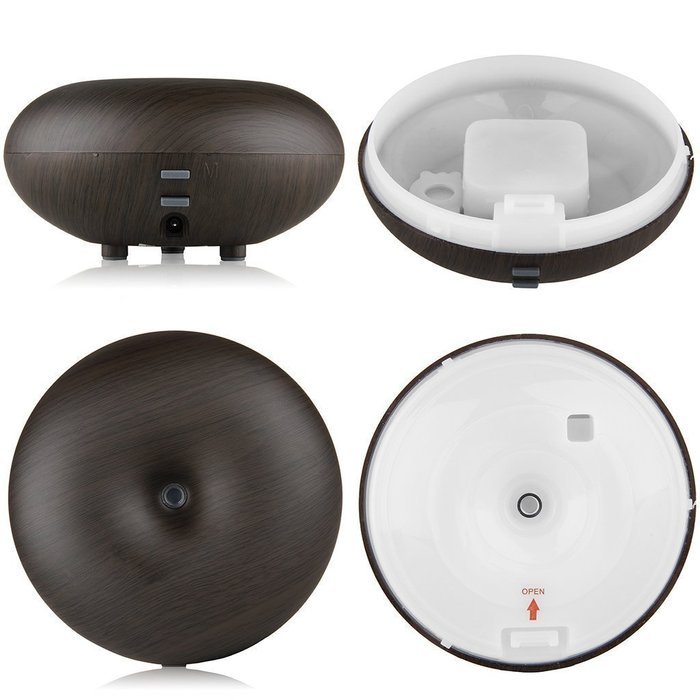 TopReturn&reg; Bois Series 140ML Aromatherapy Essential Oil Diffuser Ionizer Air Humidifier, Wood Grain Style, Super... N26