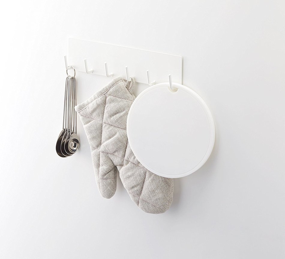 YAMAZAKI home 2954 Tower Round Trivet, White N2