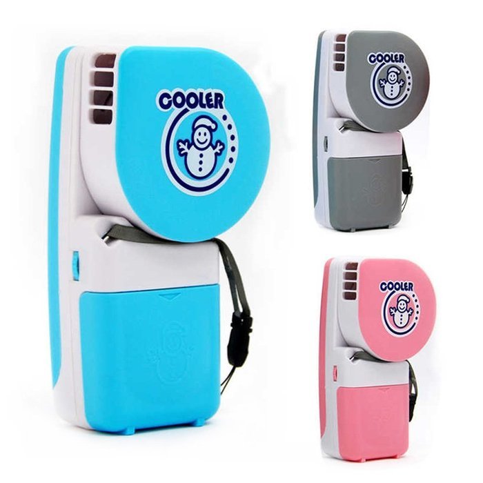 LOHOME&reg; Handy Cooler Small Fan, Mini-Air Conditioner High Quality Portable Speed Adjustable Fan Runs on Batteries... N19