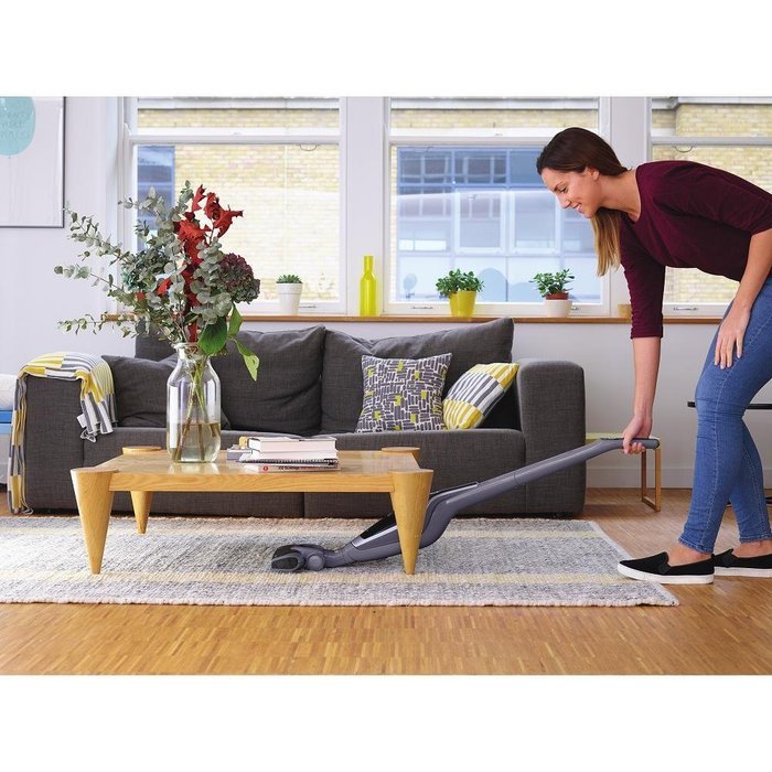 Black+Decker HSV520J01 18V Lithium Cordless 2-N-1 Stick and Hand Vacuum, Titanium N4