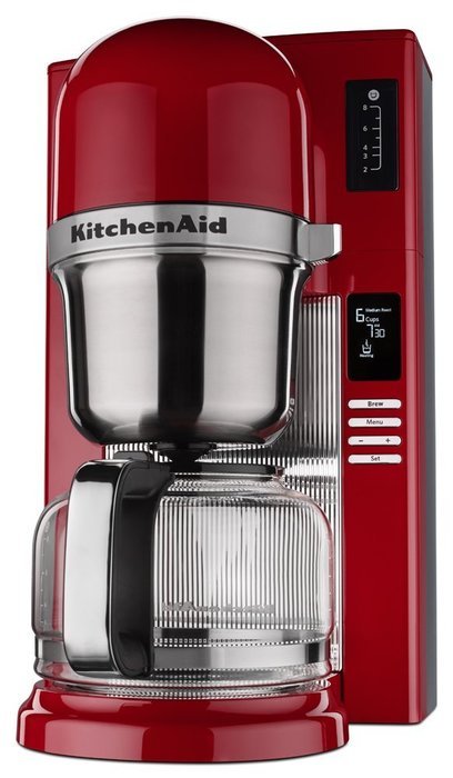 KitchenAid KCM0802CU Pour Over Coffee Brewer, Contour Silver N4