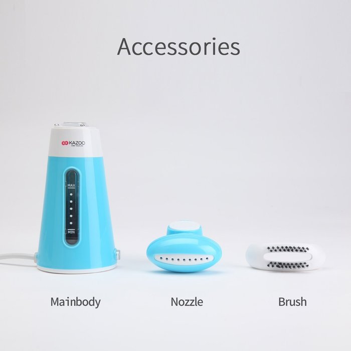 Kazoo Compact Handheld Fabric Steamer, portable mini for travel, Pink N11