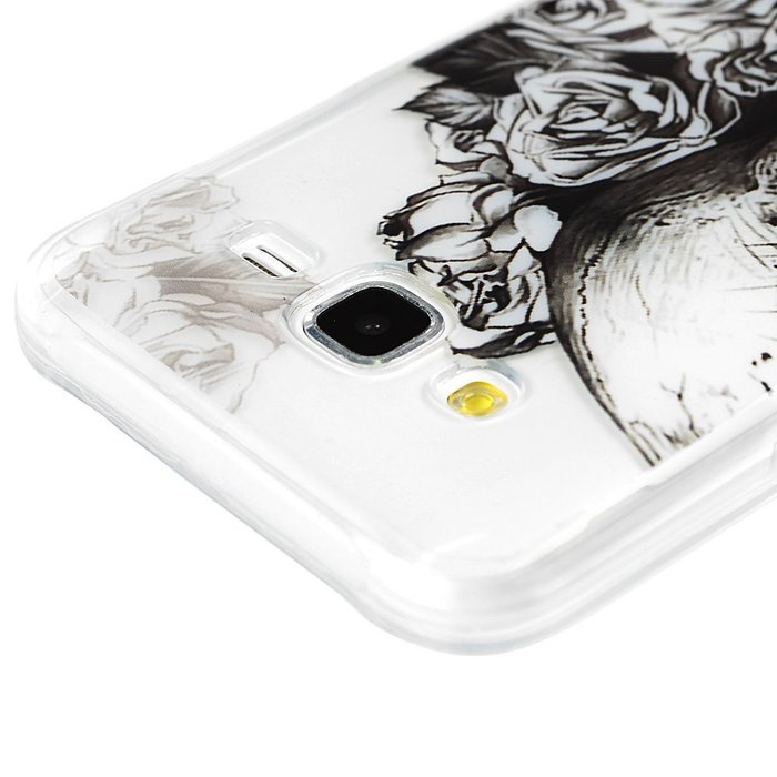 2015 Galaxy J5 Case, YOKIRIN Colorful Clear Skin Shell Slim Fit Case Translucent Impact Resistant Anti Slip Flexible... N31