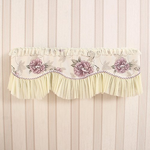 UAI-Home hung beauties hanging hood full lace machine air conditioning cover Cabinet hood,Purple N2