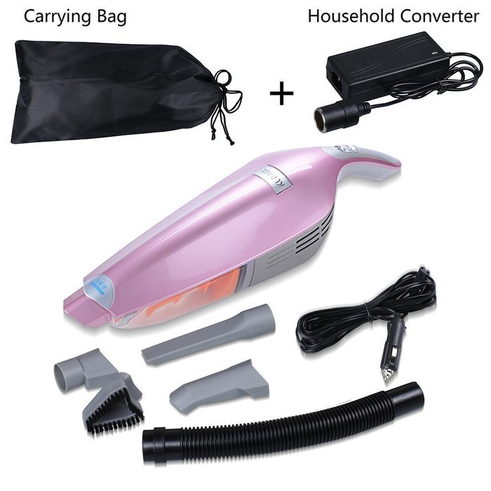 Car Vacuum Cleaner 12V 130W Wet&Dry Handheld Portable Car&HouseHold Auto Vacuum Cleaner with 14.8 Ft Power Cord... N9