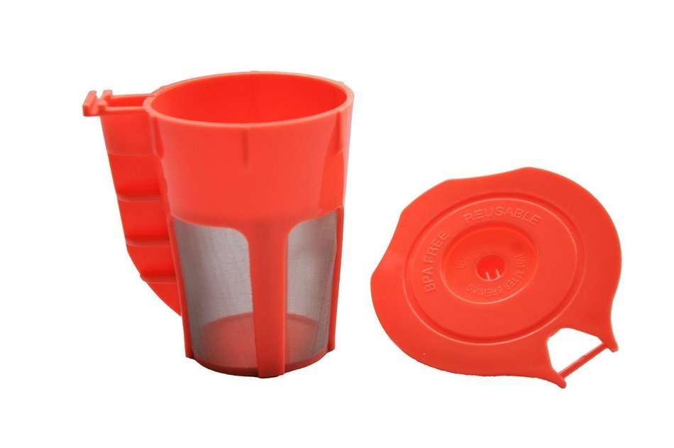 2 Reusable K Carafe and 2 Reusable K Cup - STYDDI Stainless Steel Micro Mesh Coffee Filters Combo With Bonus Coffee... N2