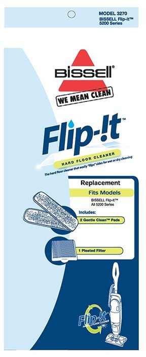 BISSELL 3270 Flip-It Pad and Filter Pack N2