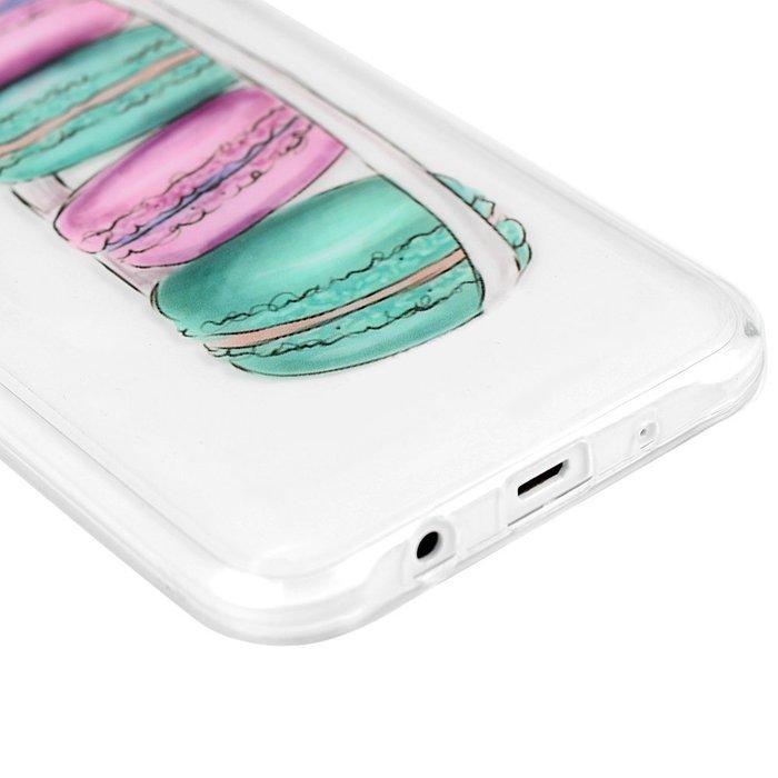 2015 Galaxy J5 Case, YOKIRIN Colorful Clear Skin Shell Slim Fit Case Translucent Impact Resistant Anti Slip Flexible... N48