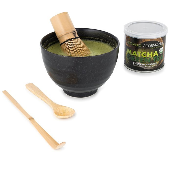 MatchaDNA Handcrafted Matcha Tea Bowl - Black N2