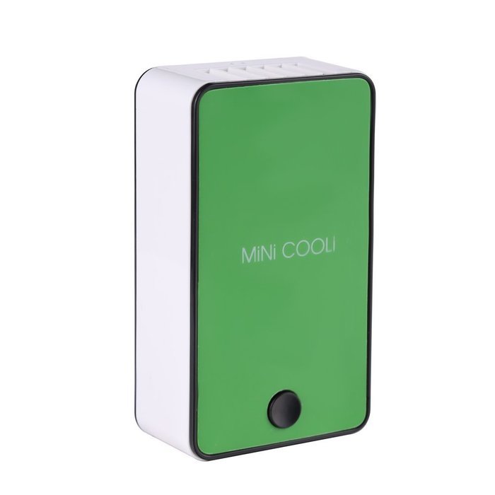 Chinatera Portable Rechargeable Mini Cooler Portable Air Conditioning Electric Cooling Fan(Runs on Batteries or... N18