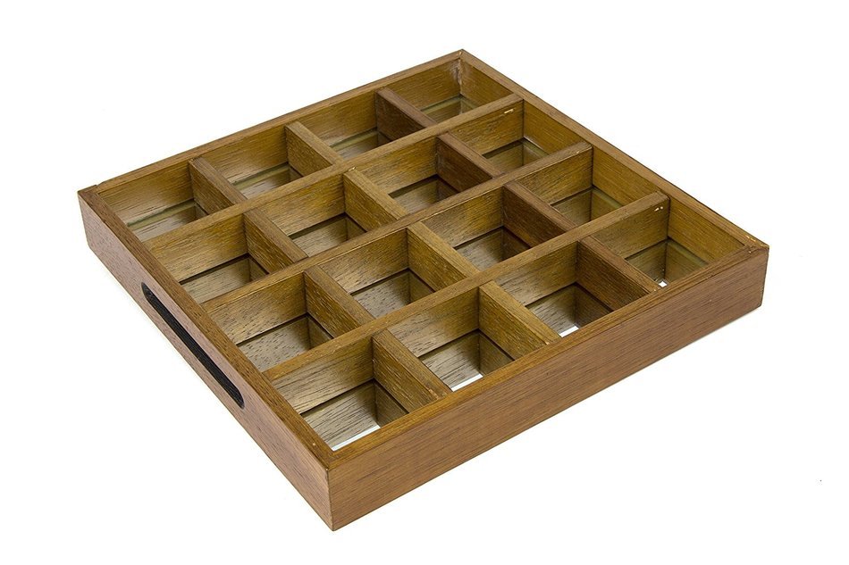 WOODART Wooden Capsule Storage - Single serve coffee pod holder, keurig K-Cup/ Verismo/ Dolce Gusto - Sleek and...