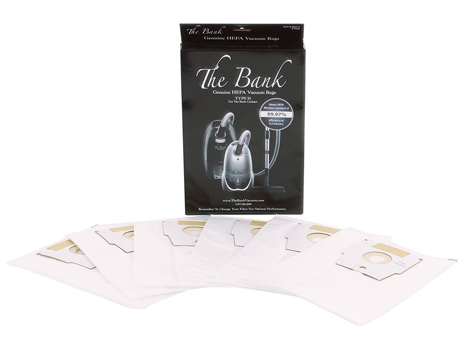 The Bank Vault Genuine HEPA Filtration 6-Pack of Replacement Bags N2