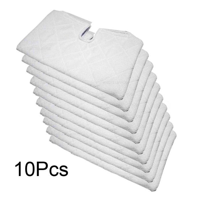 Fushing 10Pcs Microfiber Replacement Cleaning Pads for Shark Steam Pocket Mops S3501 S3601 S3901 N4