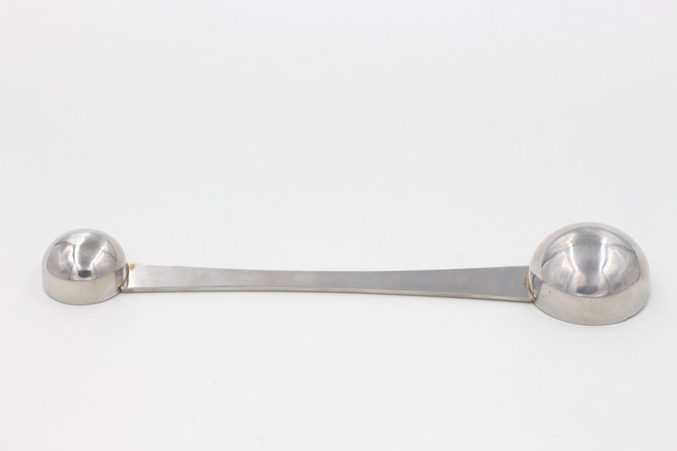 CoaGu 10" Premium Quality 18/10 Stainless Steel Dual Scoop Coffee Spoon And Tea Scoop with Tick Mark, 2 tbsp and... N2