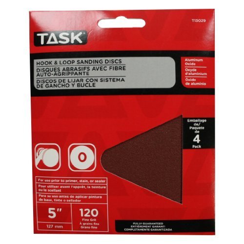 Task Tools T13029 Hook and Loop Sanding Discs by Task Tools