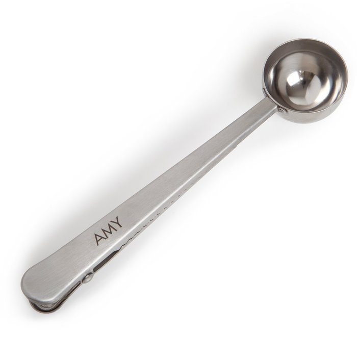 Sofia&rsquo;s Treasures | AMY Scoop Spoon & Clip | Premium Stainless Steel 1 Tbsp | Stylish Design with Bag Sealing... N2
