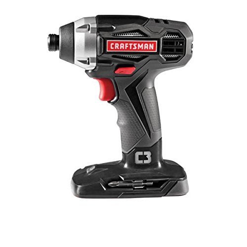 Craftsman C3 19.2 Volt 1/4 Inch Impact Driver Model 5727.1 (Newest Version) (Bare Tool, No Battery or Charger...