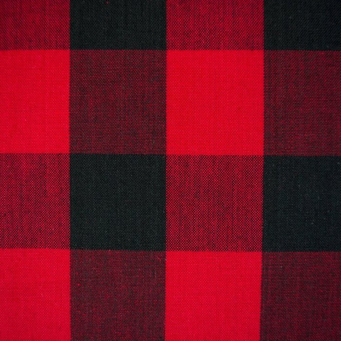 DII Christmas Holiday Holly Jolly Plaid Napkin, Set of 6 N57