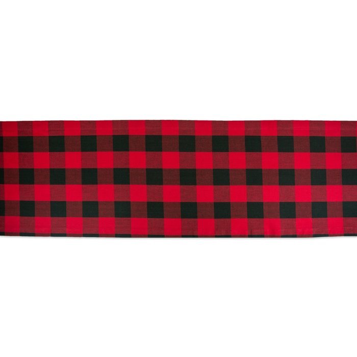 DII Christmas Holiday Holly Jolly Plaid Napkin, Set of 6 N58