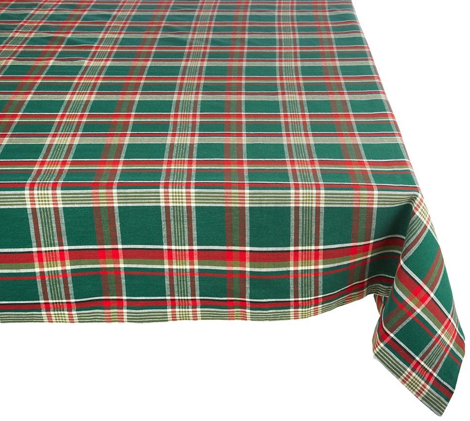 DII Christmas Holiday Holly Jolly Plaid Napkin, Set of 6 N61