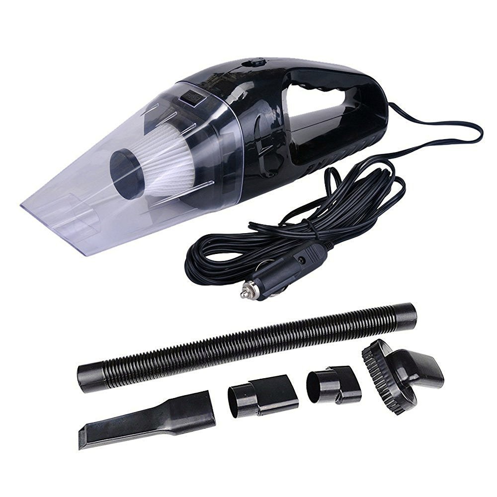 Portable Car Vacuum Cleaner- 4.5m Cable 12V 120W Wet Dry Dual-Use,Car ...