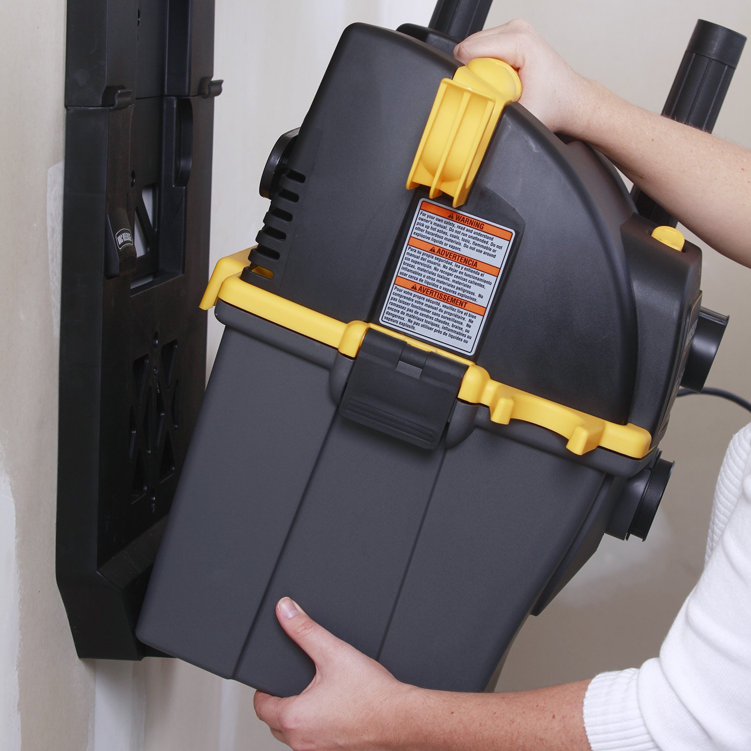 Wet Dry Vac WS0500WM Portable Wall Mount Wet Dry Vacuum