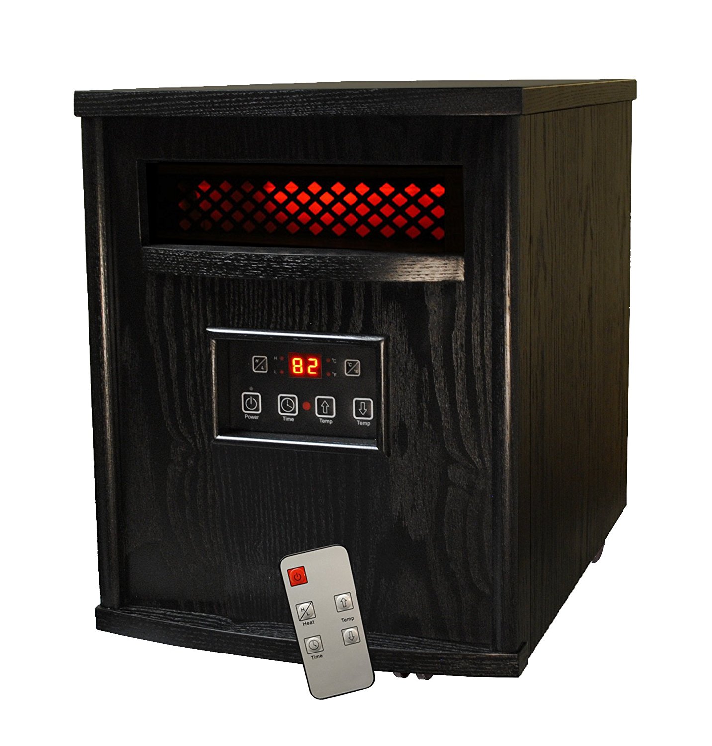 SUNHEAT Thermal Wave TW1500 Electric Portable 1500 Watt Infrared Heater ...