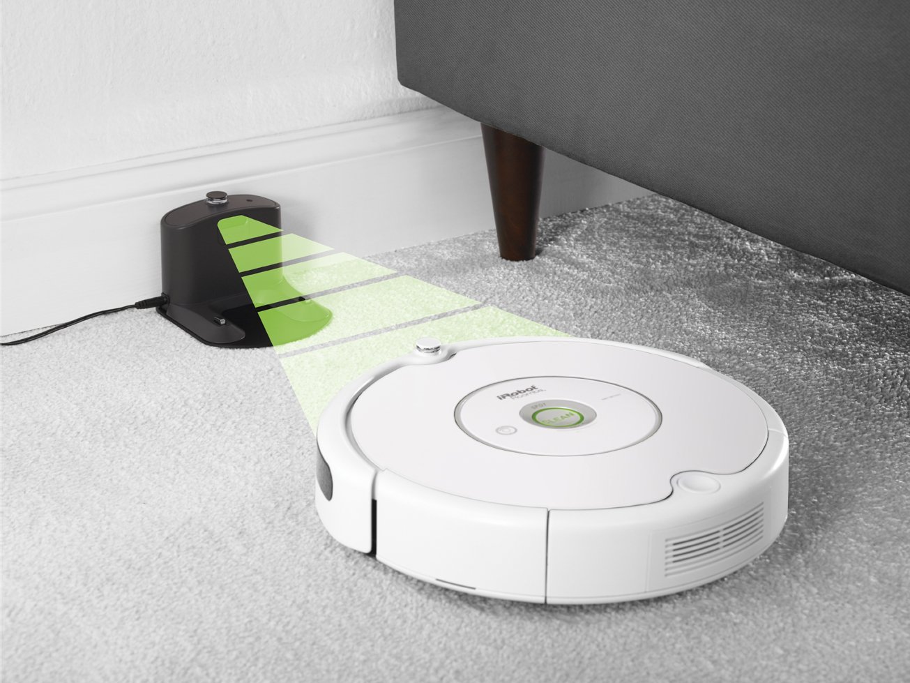 IRobot 530 Roomba Vacuuming Robot, White N4 free image download