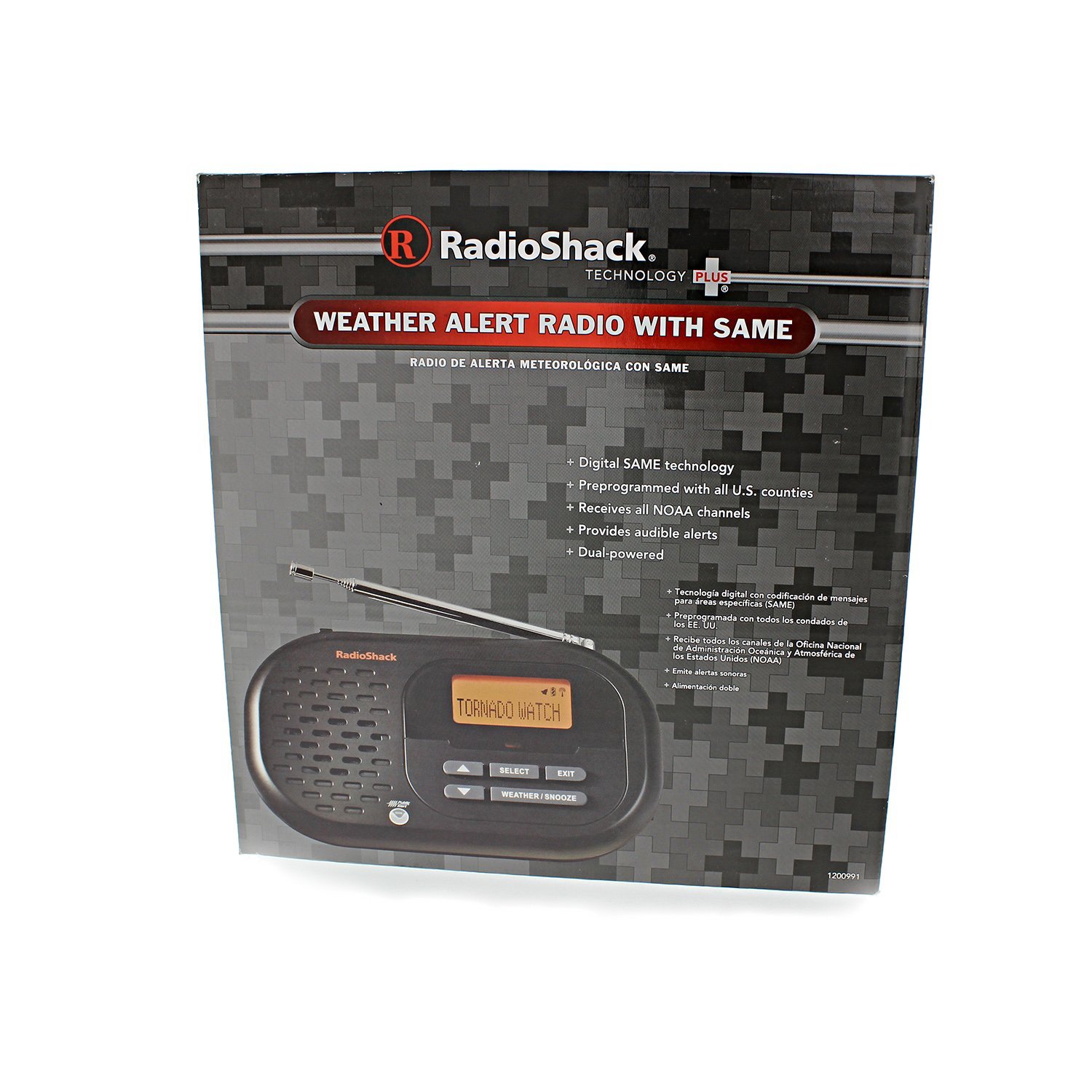 RadioShack SAME Weather Radio 12991 N4 free image download