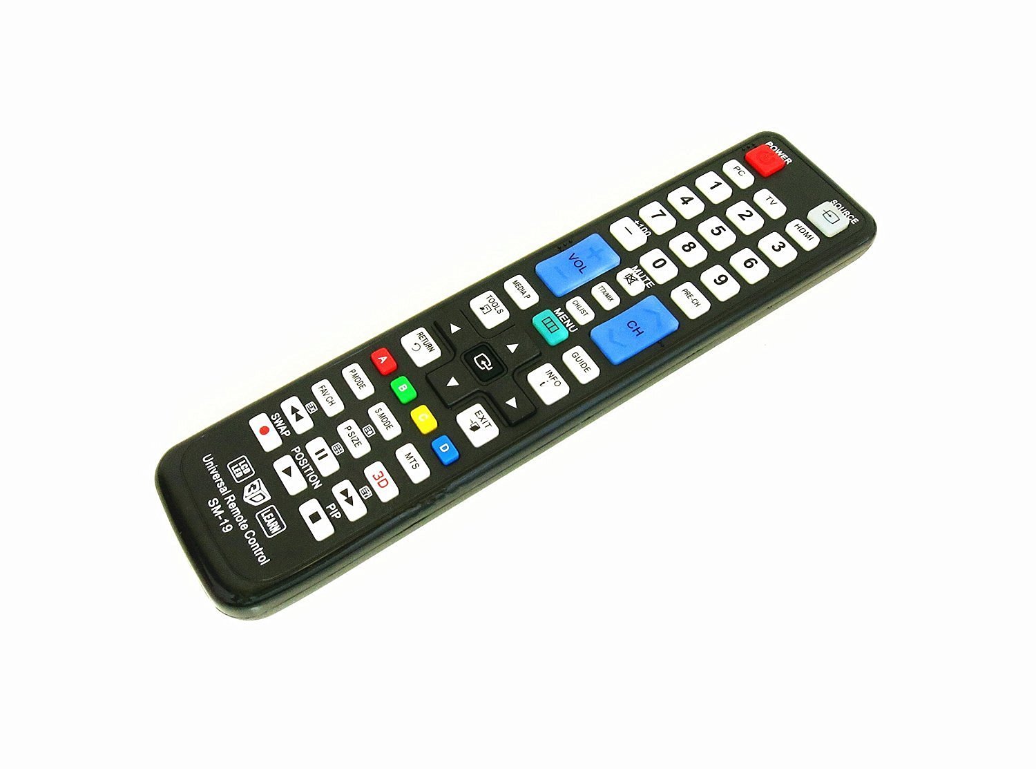 Universal Replacement Remote Control for Samsung LCD/LED TV