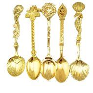 [Stainless Steel] Spoons for Grapefruit, Ice Cream, Tea, Small Coffee, Espresso and Dessert - Best Spoon Set for...