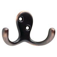 BRAINERD/LIBERTY HDW 139606 2PK BRZ Double Robe Hook by BRAINERD/LIBERTY HDW