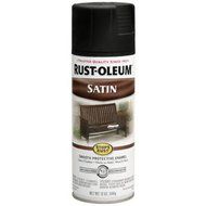 Rust-Oleum 7777830 Satin Enamel Spray, 12-Ounce, Black by Rust-Oleum