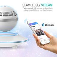 Levitating Bluetooth Speaker, ZVOLTZ Portable Floating Wireless Speaker with Bluetooth 4.0, 360 Degree Rotation... N4