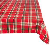 DII Christmas Holiday Holly Jolly Plaid Napkin, Set of 6 N75
