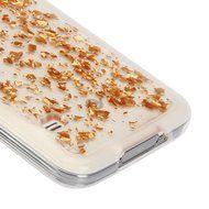 Galaxy S5 Neo Case,Galaxy S5 Case,ikasus Ultra Thin Clear Crystal Bling Shiny Giltter Rhinestone Clear Rubber... N23
