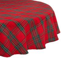 DII Christmas Holiday Holly Jolly Plaid Napkin, Set of 6 N77
