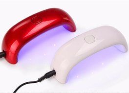 CocoFang Portable 9W Nail Polish LED Light Lamp Gel Nail Polish Dryer Manicure Machine Fast Curing Shellac Nail... N2