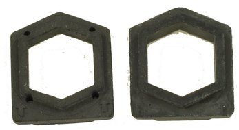 Sanitaire Vac Rubber Hex End Caps