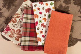 DII Christmas Holiday Holly Jolly Plaid Napkin, Set of 6 N83