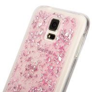 Galaxy S5 Neo Case,Galaxy S5 Case,ikasus Ultra Thin Clear Crystal Bling Shiny Giltter Rhinestone Clear Rubber... N31