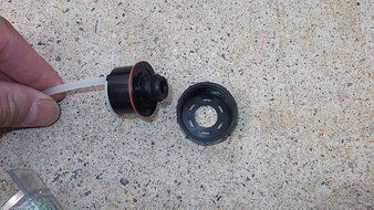 Bissell OEM Steam Mop Water Filter, Cap and Insert Kit P/N 160-3247 N2