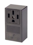 Leviton 55050 50 Amp, 125/250 Volt, NEMA 14-50R, 3P, 4W, Surface Mounting Receptacle, Straight Blade, Industrial...