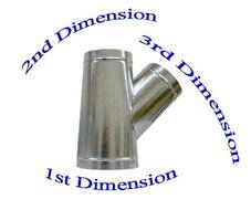 6" x 4" x 4" Duct Wye Branch HVAC Ductwork AC Duct Fittings