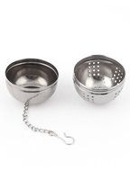 Stainless Steel Ball Strainer Tea Leaf Spice Perfume Infuser 45mm Dia