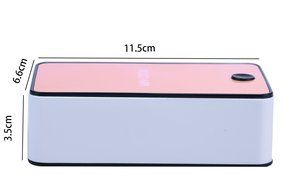 Willcome USB Powered Portable Mini Air Conditioning Fan Chargeable Hand-held No Leaf Fan Air Conditioner Cooling... N22
