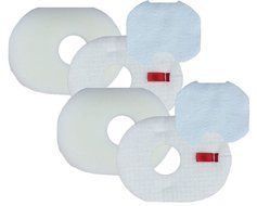 2 sets Shark Rocket HV300 replacement filters, XFFV300