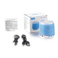 Bluetooth Speakers Vanten Mini Portable Stereo Glow in the Dark Sparkle Neon Flashlight LED with Built-in Mic... N4