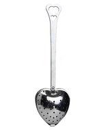 C-Pioneer Heart Shape Stainless Steel Tea Infuser Spoon Strainer Steeper Handle Shower